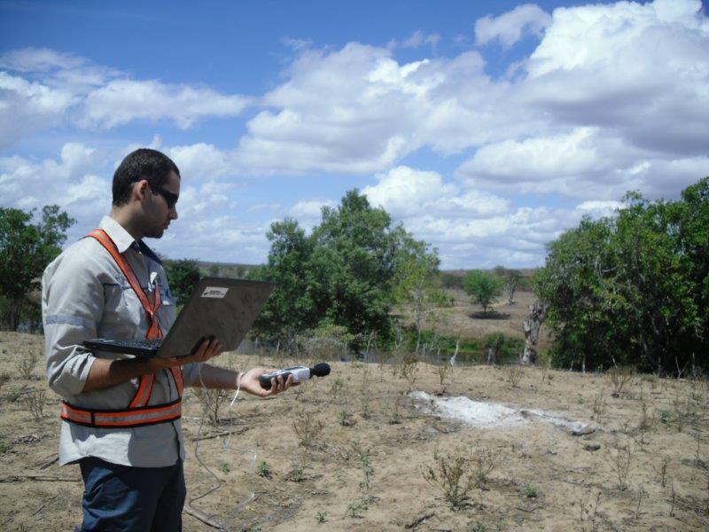 Monitoramento de ruído ambiental